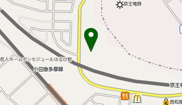 ゴルフパートナー 京王若葉台練習場店の地図画像