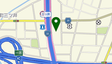 ゴルフパートナー 一宮インターインドア練習場店の地図画像