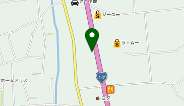 ゴルフパートナー 安曇野穂高店の地図画像