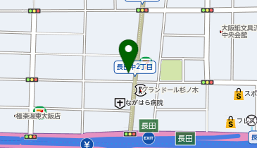 ゴルフパートナー 東大阪長田店の地図画像