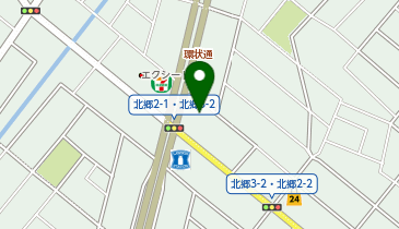 ゴルフパートナー 札幌白石店の地図画像