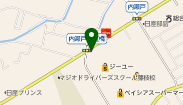ゴルフパートナー 藤枝店の地図画像