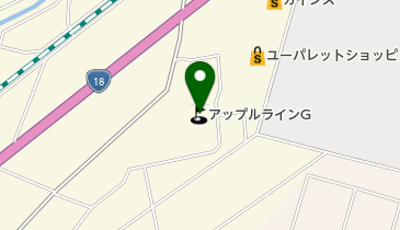 ゴルフパートナー 長野アップルライン店の地図画像