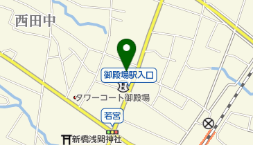 ゴルフパートナー 御殿場店の地図画像