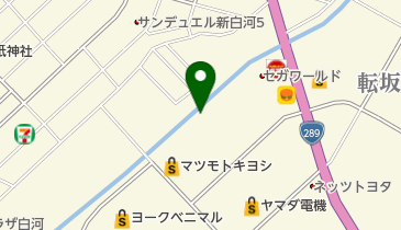 ゴルフパートナー ヴィクトリアゴルフメガステージ白河店の地図画像