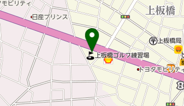 ゴルフパートナー 上板橋店の地図画像