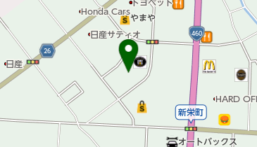 ゴルフパートナー 新発田店の地図画像