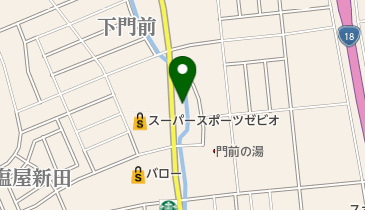 ゴルフパートナー 上越店の地図画像