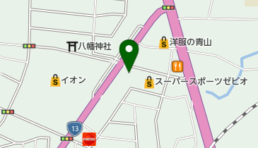 ゴルフパートナー 福島矢野目店の地図画像