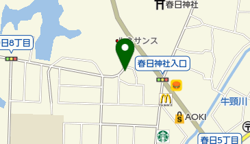 ゴルフパートナー 福岡春日店の地図画像