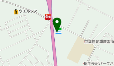 ゴルフパートナー R16千葉北インターインドア練習場の地図画像