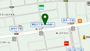 ゴルフパートナー ヴィクトリアゴルフ郡山並木店の地図画像