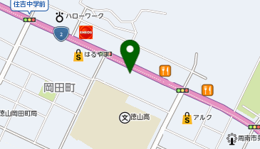 ゴルフパートナー 周南バイパス徳山店の地図画像