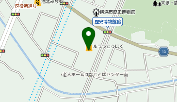 ゴルフパートナー ヴィクトリアゴルフルララこうほく店の地図画像