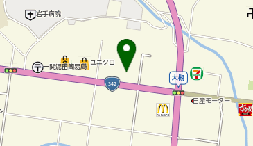 ゴルフパートナー ヴィクトリアゴルフ一関店の地図画像