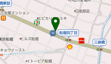 ゴルフパートナー 新大橋通り船堀店の地図画像