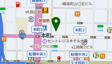ゴルフパートナー 本町店の地図画像