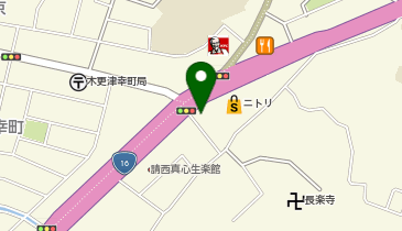 ゴルフパートナー R16木更津店の地図画像