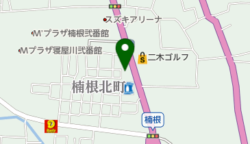 ゴルフパートナー 外環寝屋川店の地図画像