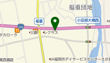 ゴルフパートナー 福岡福重店の地図画像