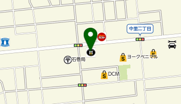 ヤマト屋書店 TSUTAYA中里店の地図画像