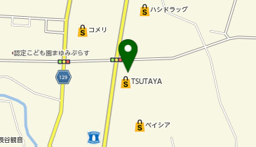TSUTAYA 二本松店の地図画像