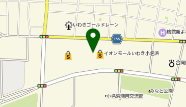 ブックエース イオンモールいわき小名浜店の地図画像