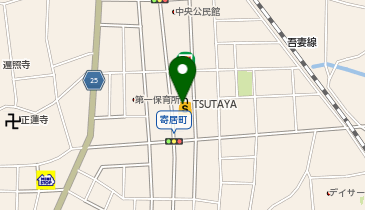 TSUTAYA 渋川店の地図画像