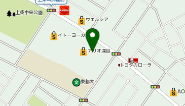 ブックマルシェ アリオ深谷店の地図画像