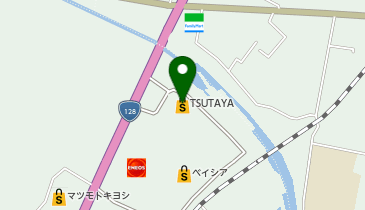 TSUTAYA 鴨川店の地図画像