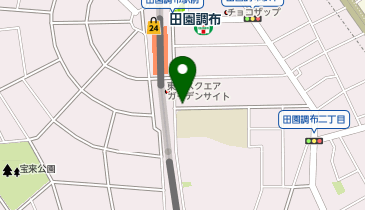 TSUTAYA Conditioning PILATES田園調布店の地図画像