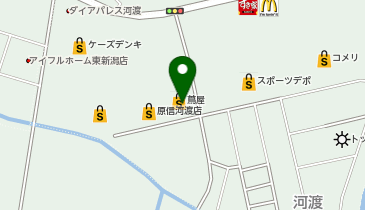 蔦屋書店 河渡店の地図画像