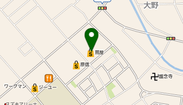 蔦屋書店 新通店の地図画像