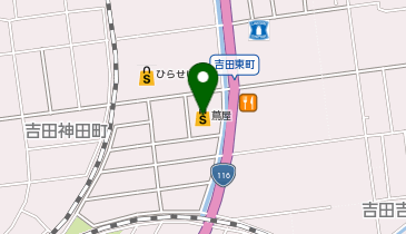 蔦屋 吉田店の地図画像