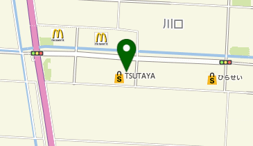 TSUTAYA 新津北上店の地図画像