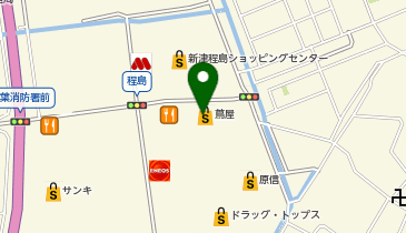 蔦屋書店 新津店の地図画像
