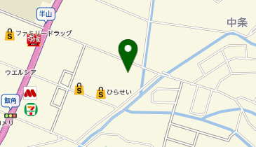 TSUTAYA 中条店の地図画像