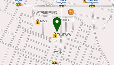 TSUTAYA BOOKSTORE 小杉町店の地図画像
