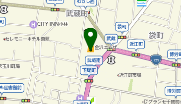 TSUTAYA BOOKSTORE 金沢エムザの地図画像