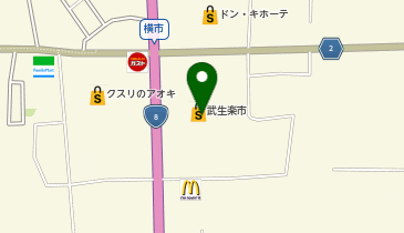 TSUTAYA ワイプラザ武生店の地図画像
