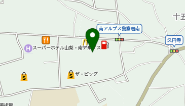 TSUTAYA 南アルプスガーデン店の地図画像