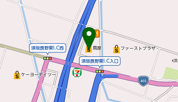蔦屋書店 須坂店の地図画像