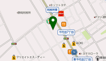 谷島屋 流通通り店の地図画像