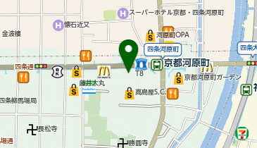 京都 蔦屋書店の地図画像