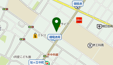 TSUTAYA 堺南店の地図画像