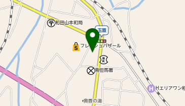 TSUTAYA 和田山店の地図画像
