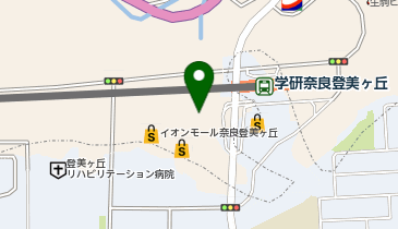 旭屋書店 イオンモール奈良登美ケ丘店の地図画像