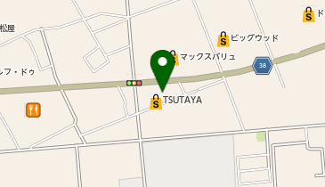 TSUTAYA ココアドバンス大村店の地図画像