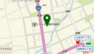 TSUTAYA Conditioning PILATES南熊本店の地図画像