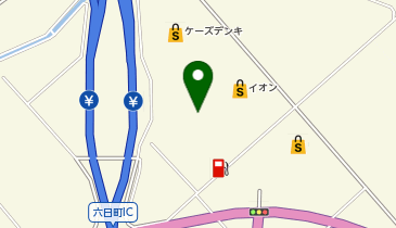 マジックミシン六日町の地図画像